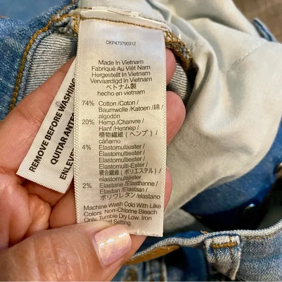 Madewell Perfect Vintage Wide Leg Jeans Size 24 - Picture 7 of 13